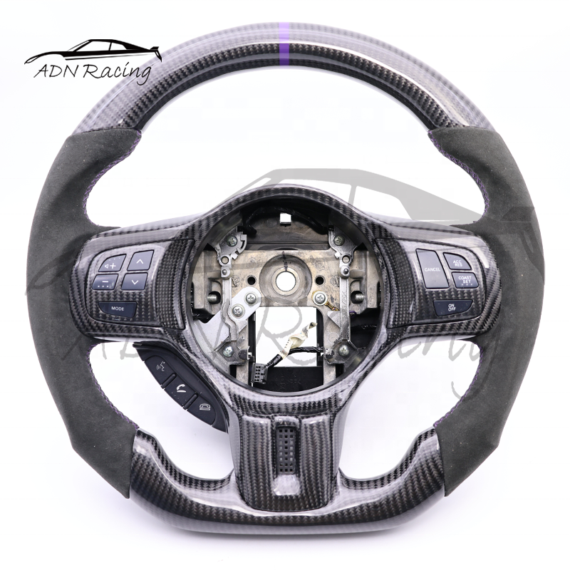 Customizable Carbon Fiber Steering Wheel For Mitsubishi Lancer Evolution X