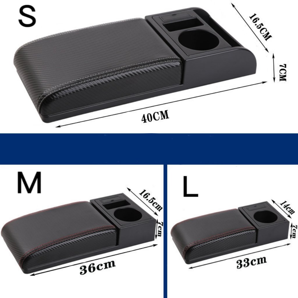 High Quality Leather Consoles Central Armrest Box Modified Storage Box Elbow Bracket Armrest Cushion Car Arm Rest Cover