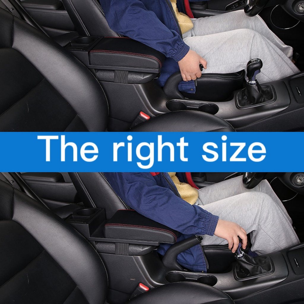 High Quality Leather Consoles Central Armrest Box Modified Storage Box Elbow Bracket Armrest Cushion Car Arm Rest Cover