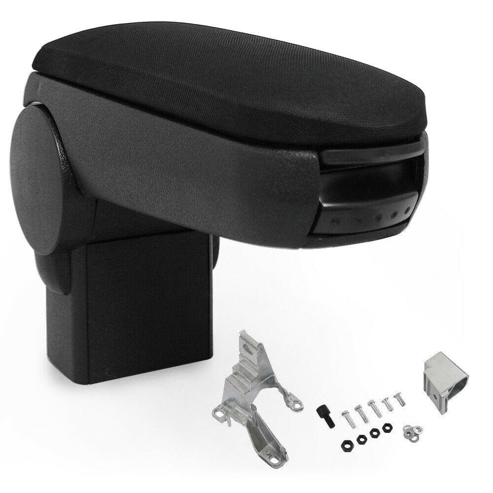 Aelwen Auto Parts Leather Material Black Color Car Armrest Box Fit for VW Golf 4 IV Bora