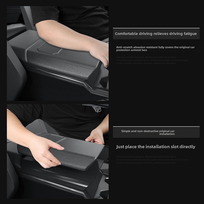 2024 Cybertruck Car Armrest Box Protective Cover Interior Accessory Protective Case for Tesla Cybertruck Pickup