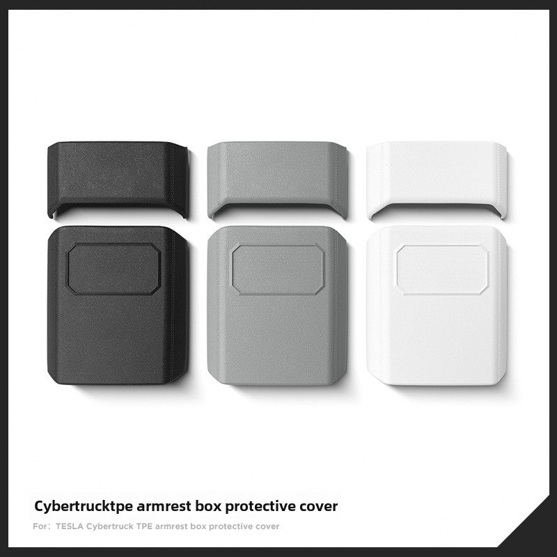 2024 Cybertruck Car Armrest Box Protective Cover Interior Accessory Protective Case for Tesla Cybertruck Pickup