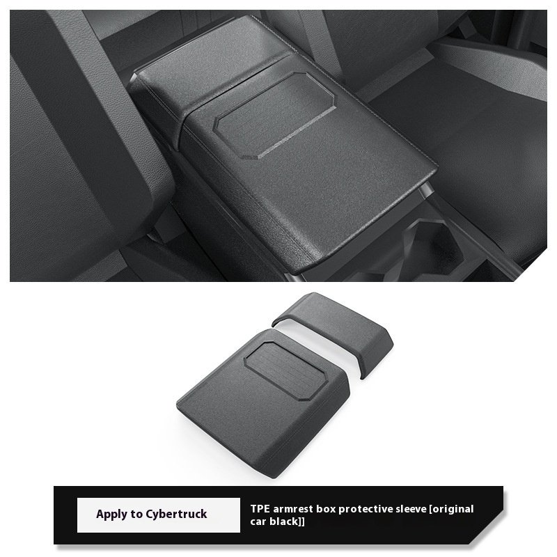 2024 Cybertruck Car Armrest Box Protective Cover Interior Accessory Protective Case for Tesla Cybertruck Pickup