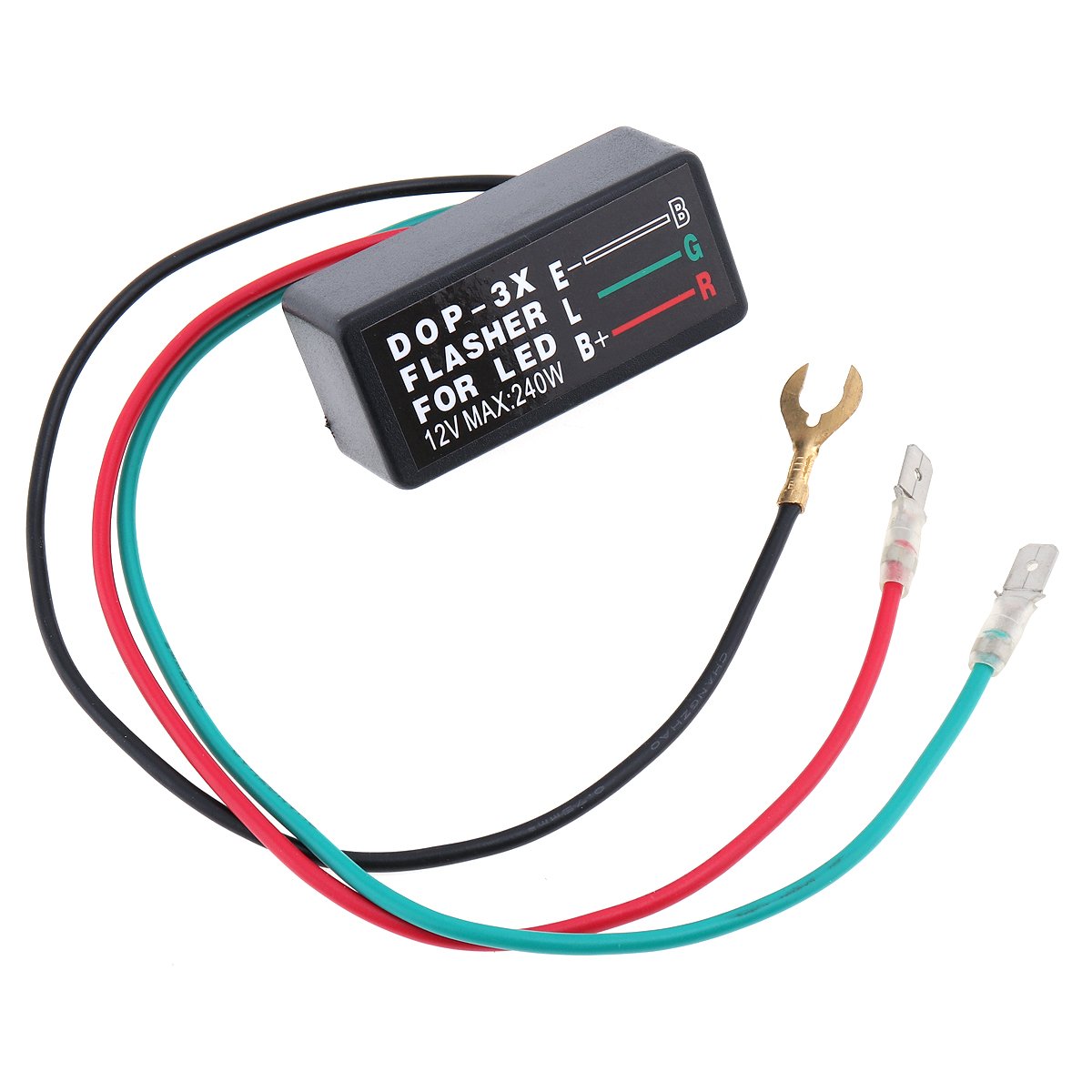 IP67 12V DOP-3X LED Turn Indicator Light Flasher Blinker Universal Auto Relay LED Module for Car Turn Signal Flasher