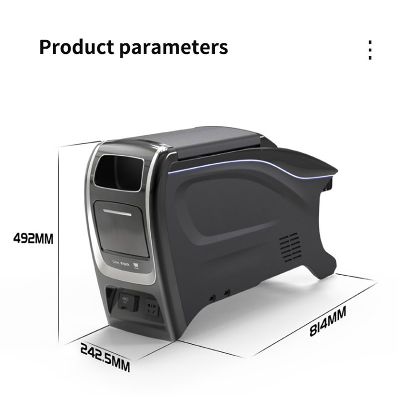 Wuxian Plus Center Armrest Storage Box Car Central Console for Honda Elysion 2019-2022 Year