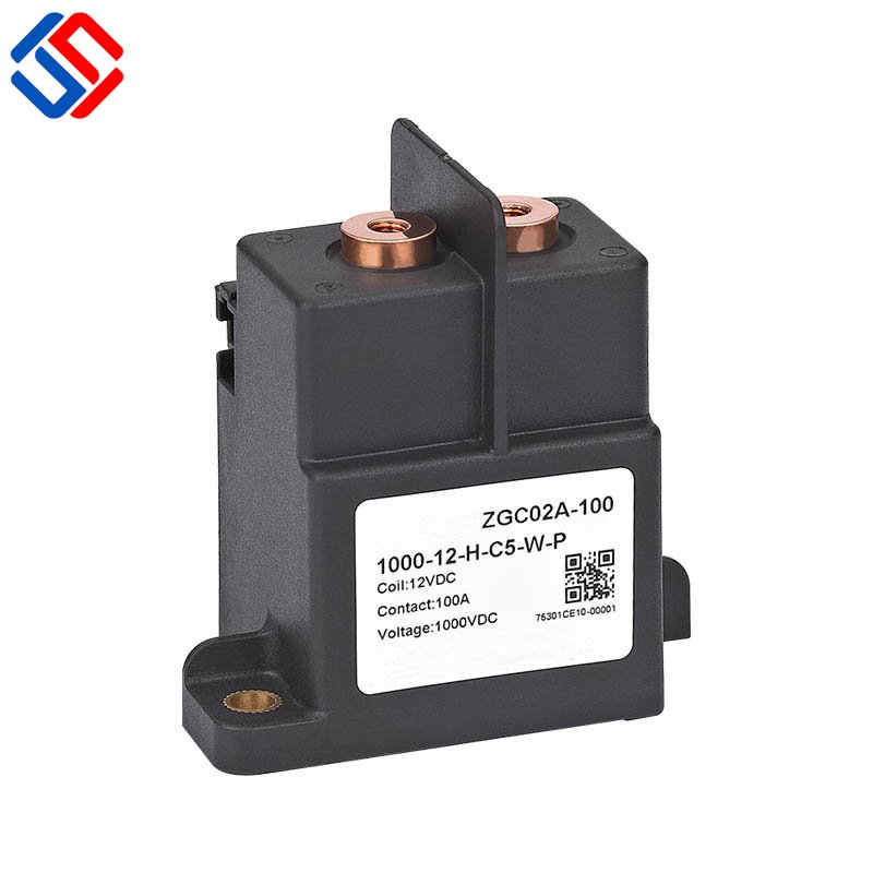 HUNGSO High Voltage DC Contactor Magnetic Contactor ZGC Series Copper Coil