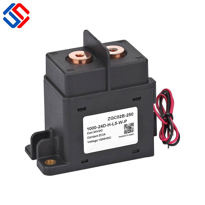 HUNGSO High Voltage DC Contactor Magnetic Contactor ZGC Series Copper Coil