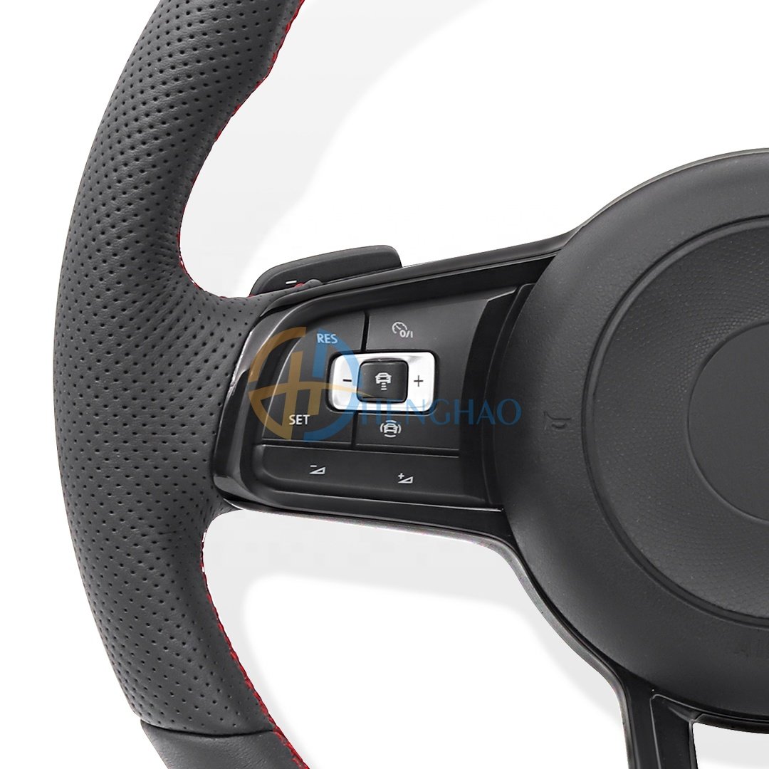 Custom Car Steering Wheel For Volkswagen Polo Passat MK6 MK7 MK8 Golf 7 Steering Wheel Upgrade