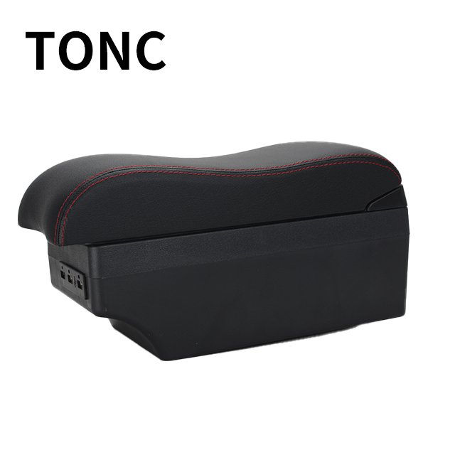 TONC for Mazda MAZDA 2 Portable Car Seat Armrest Storage Box Cup Holder Center Console Car Interior Parts Armrest Box
