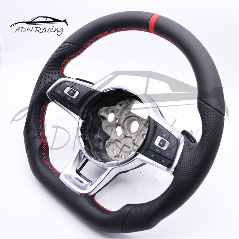 2014+ Custom Carbon Fiber Steering Wheel For Volkswagen Golf MK7 GTI R