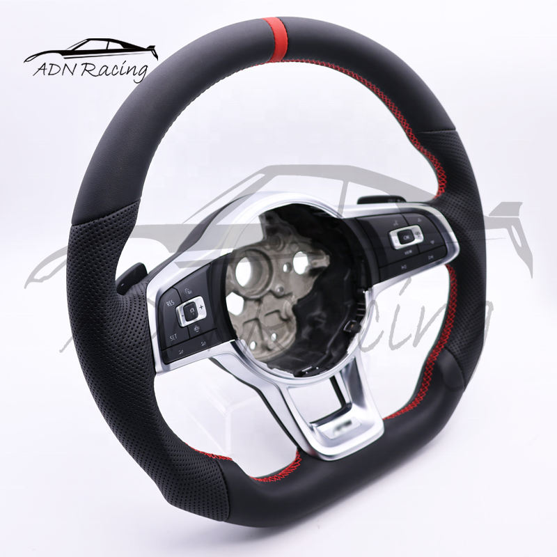 2014+ Custom Carbon Fiber Steering Wheel For Volkswagen Golf MK7 GTI R