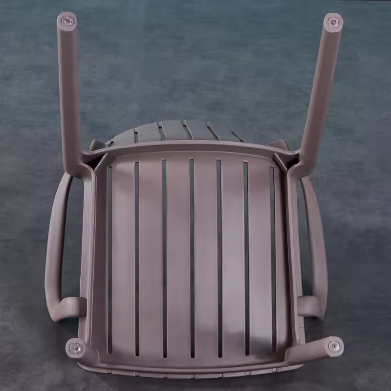Hot Sale China Colorful Nordic New Design Leisure Armrest Pp Plastic Cafe Dining Chairs