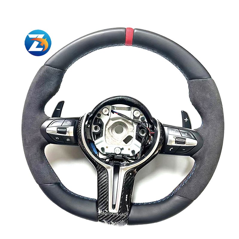 Alcantara Steering Wheel M Performance F20 F22 F30 F32 F10 F12 F07 F01 For BMW Steering Wheel with Carbon fiber cover
