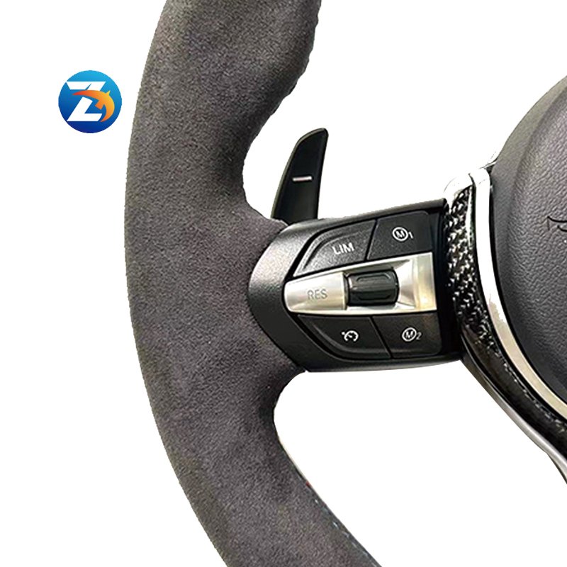 Alcantara Steering Wheel M Performance F20 F22 F30 F32 F10 F12 F07 F01 For BMW Steering Wheel with Carbon fiber cover