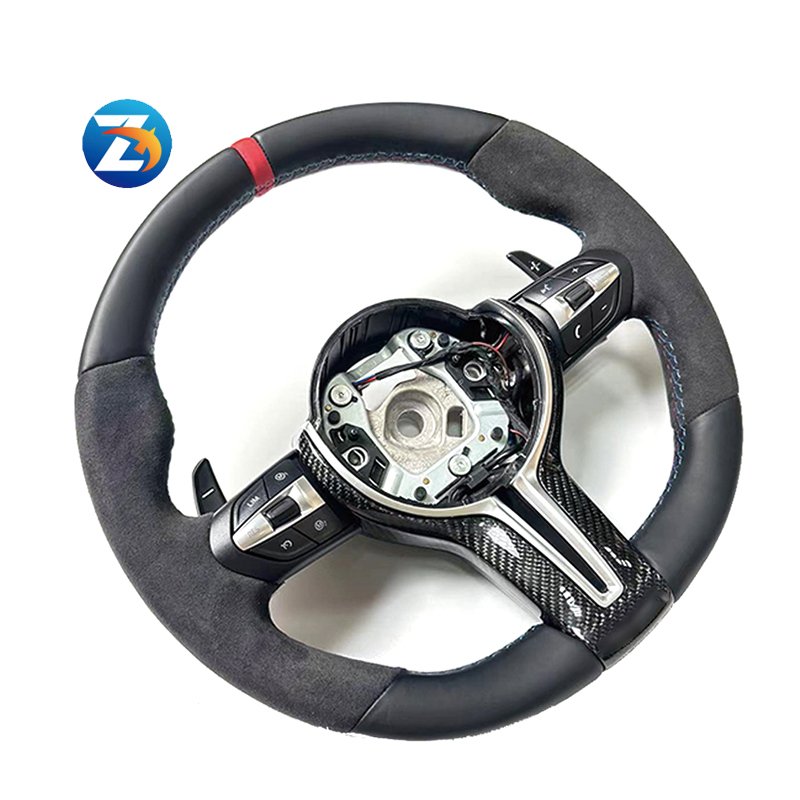 Alcantara Steering Wheel M Performance F20 F22 F30 F32 F10 F12 F07 F01 For BMW Steering Wheel with Carbon fiber cover