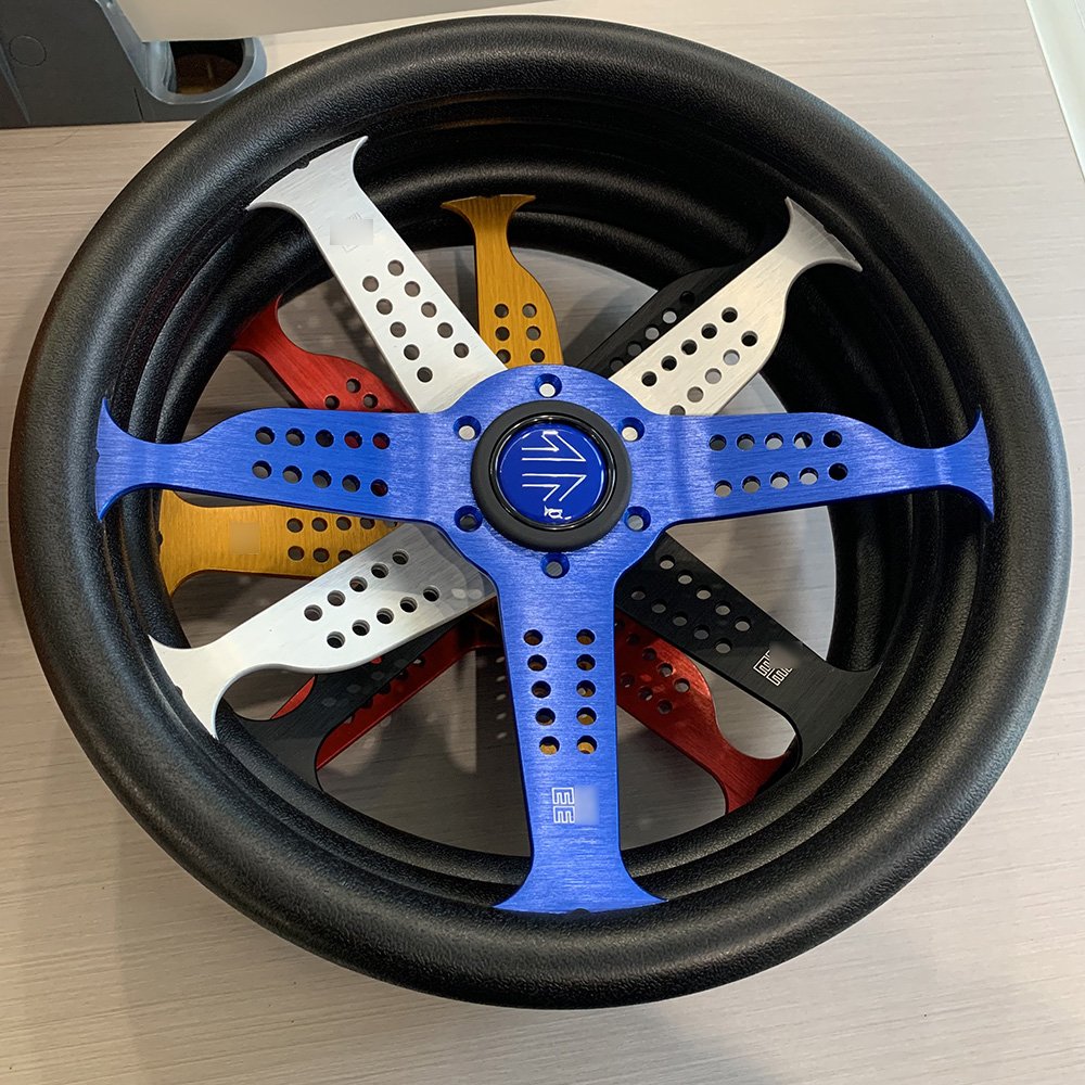 Leaders JDM New Universal General 14inch customize Stand Racing Car Modified Steering Wheel Car Steering Wheel