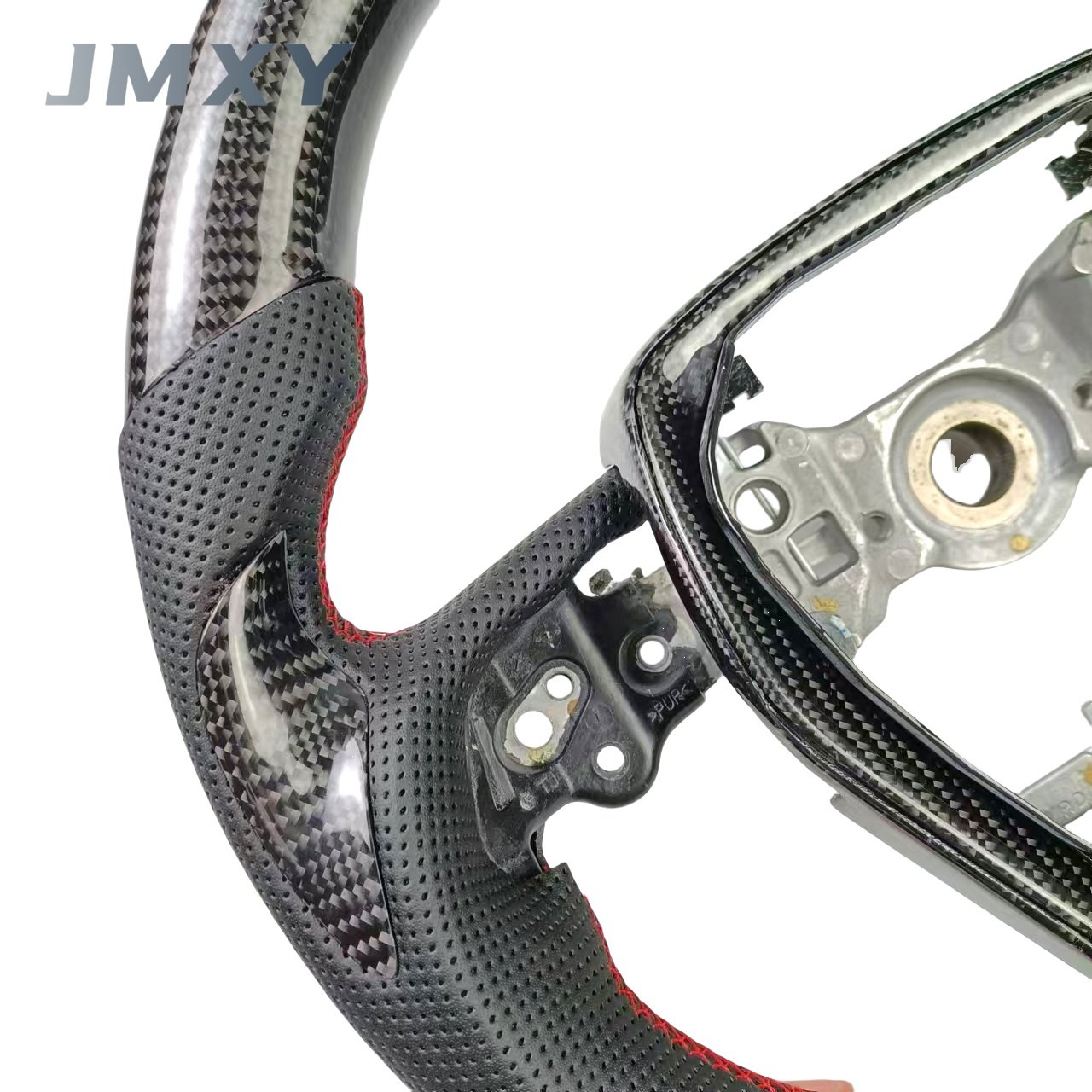Sports-Style Carbon Fiber Steering Wheel Modification for Toyota Camry Corolla RAV4 Highlander
