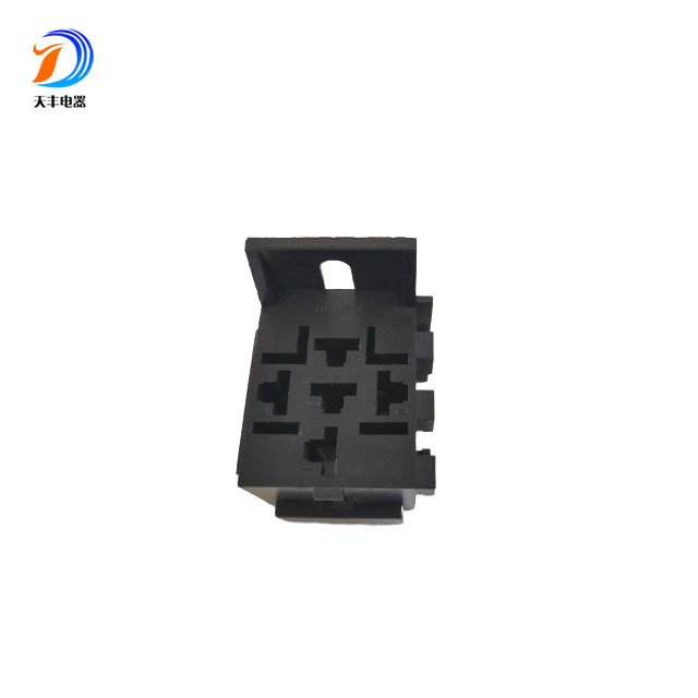 Auto Relay Socket with 5 Pins Essential Fuse Components for Vehicles