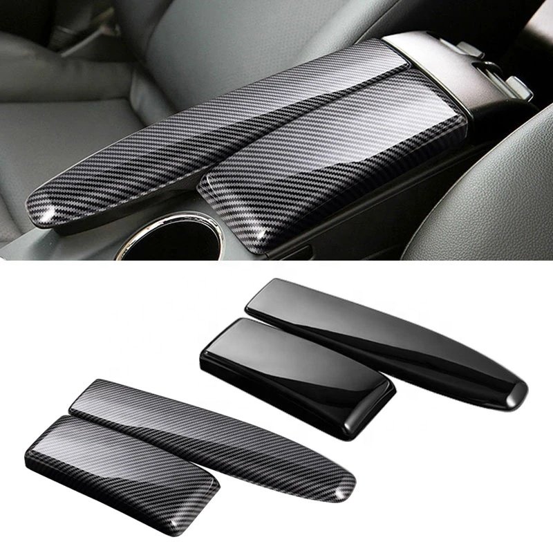 For Mercedes Benz C E GLK Class W204 W212 X204 2009 2010 2011 2012 2013 Car Center Console Lid Armrest Box Trim Protective Cover