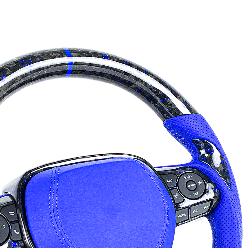 Sports style For Toyota 2018 2019 2020 2021 2022 2023 Camry Avalon RAV4 Corolla carbon fibre Customized Steering wheel