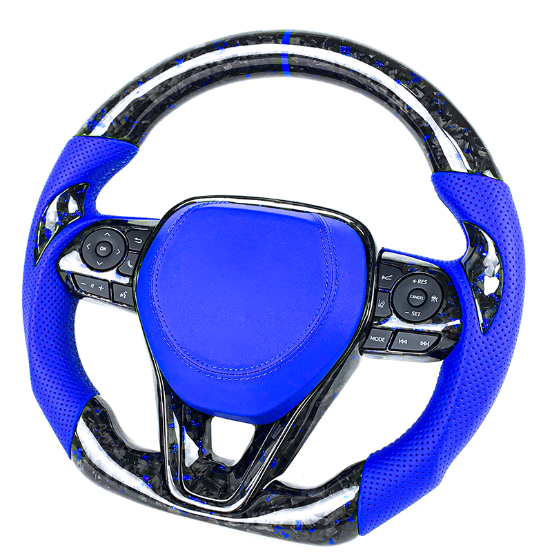 Sports style For Toyota 2018 2019 2020 2021 2022 2023 Camry Avalon RAV4 Corolla carbon fibre Customized Steering wheel