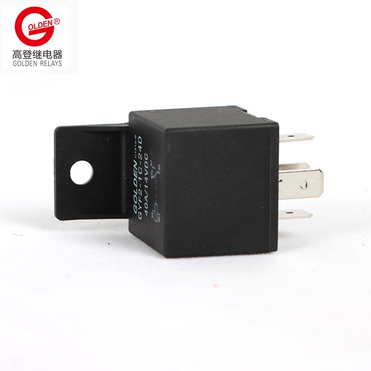 Golden GYF2-1C-12D Relays Mah Best Quality 40A 60A 12V 24V Auto Electrical Relais Jd1914 4Pin 5Pin Headlight Horn Relay