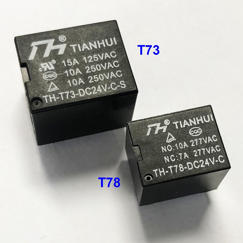 Tianhui TH-T78-24VDC-A 4pin Auto Relay 24vdc Relay