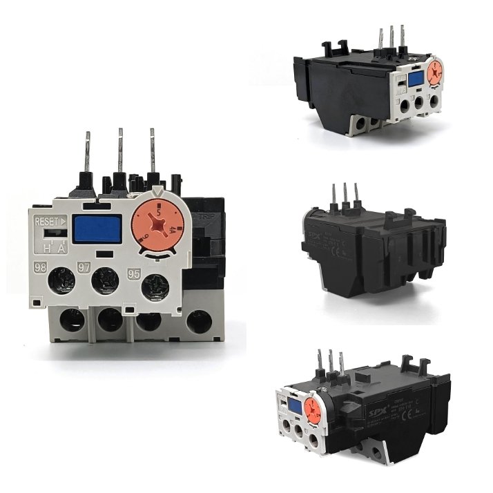 SPX TH-T18 Auto Relay Thermal Overload for High Power Motors Fast Reliable Protection Overload Phase Failure Rated Voltage