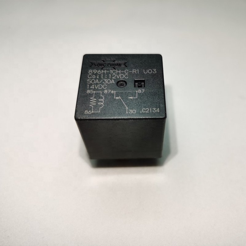 100% Original and New Song Chuan 896H-1CH-C-R1 U03 12V DC 50A Auto Relay 896H-1CH-C-R1 U24 12V