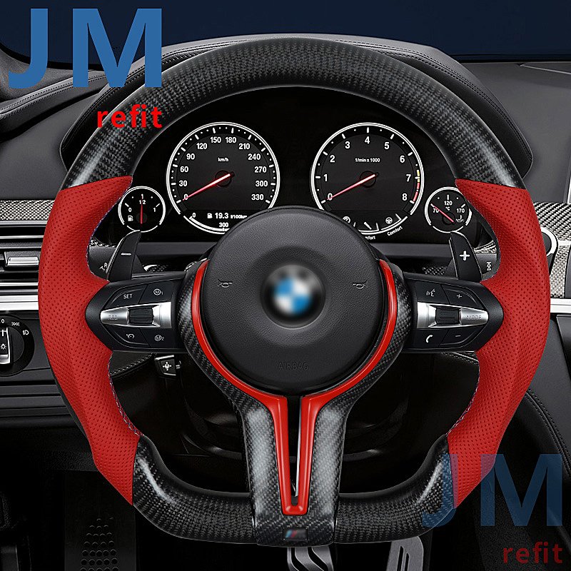 For Bmw E90 Steering Wheel carbon fiber 5-7Series F30 F10 1-7 Series X1-X6 M Performance Car Steering Wheel