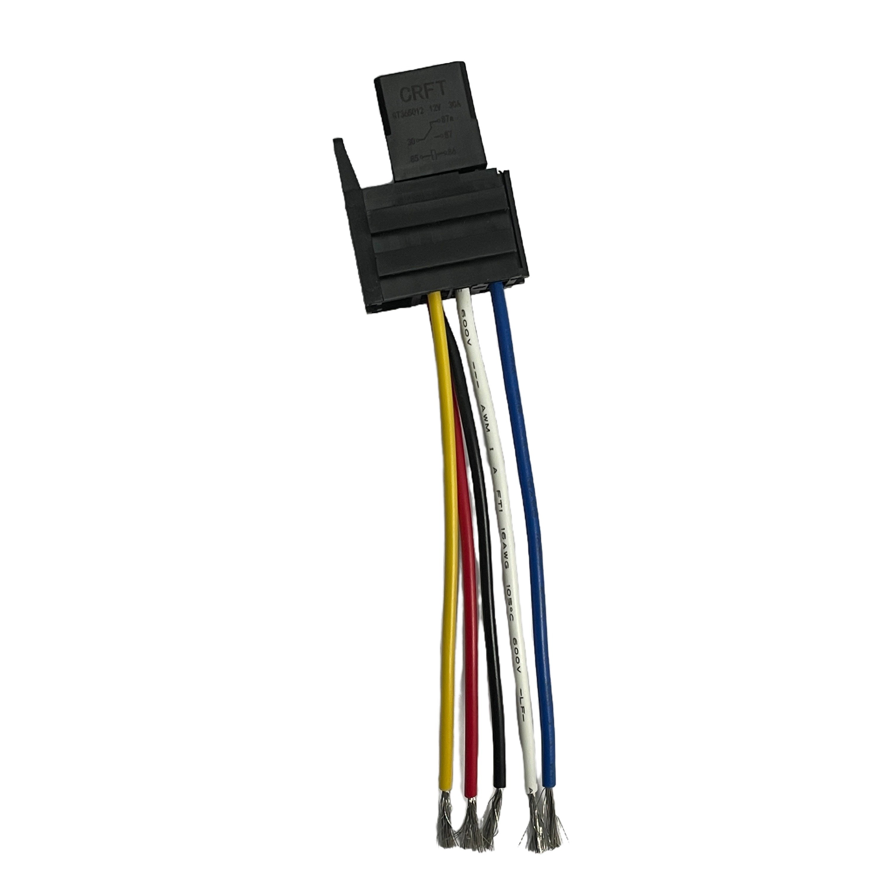 Automotive Car Relay 5pin CT365 12V 30A With 5 Wires Relay Socket