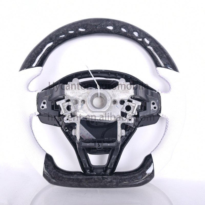 Retrofit optimum performance Carbon Fiber Led Alcantara For Honda Civic 11th gen Accord 10th gen car Steering Wheel