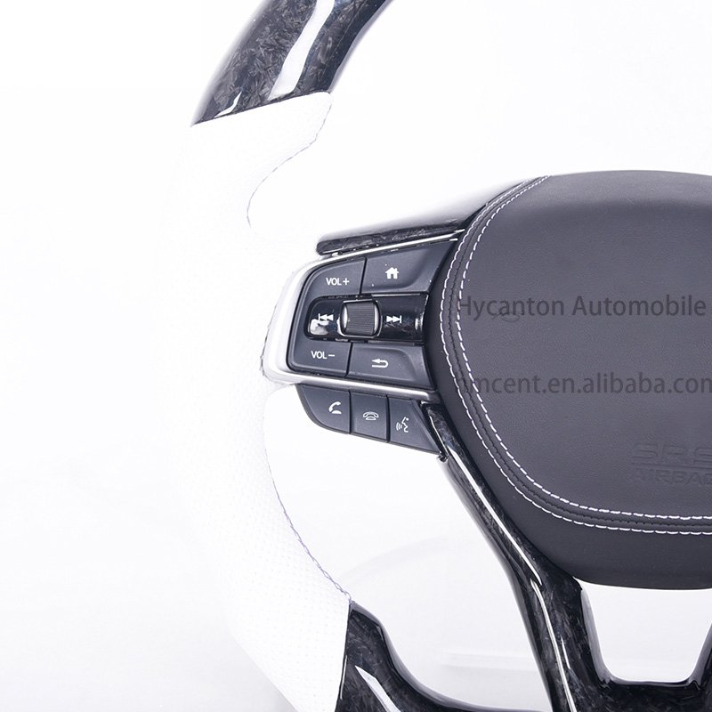 Retrofit optimum performance Carbon Fiber Led Alcantara For Honda Civic 11th gen Accord 10th gen car Steering Wheel