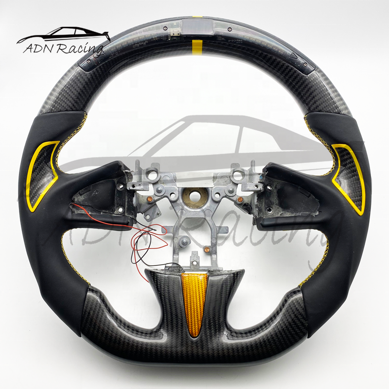 Customized Carbon Fiber Steering Wheel For INFINITI Q50 2014-2017