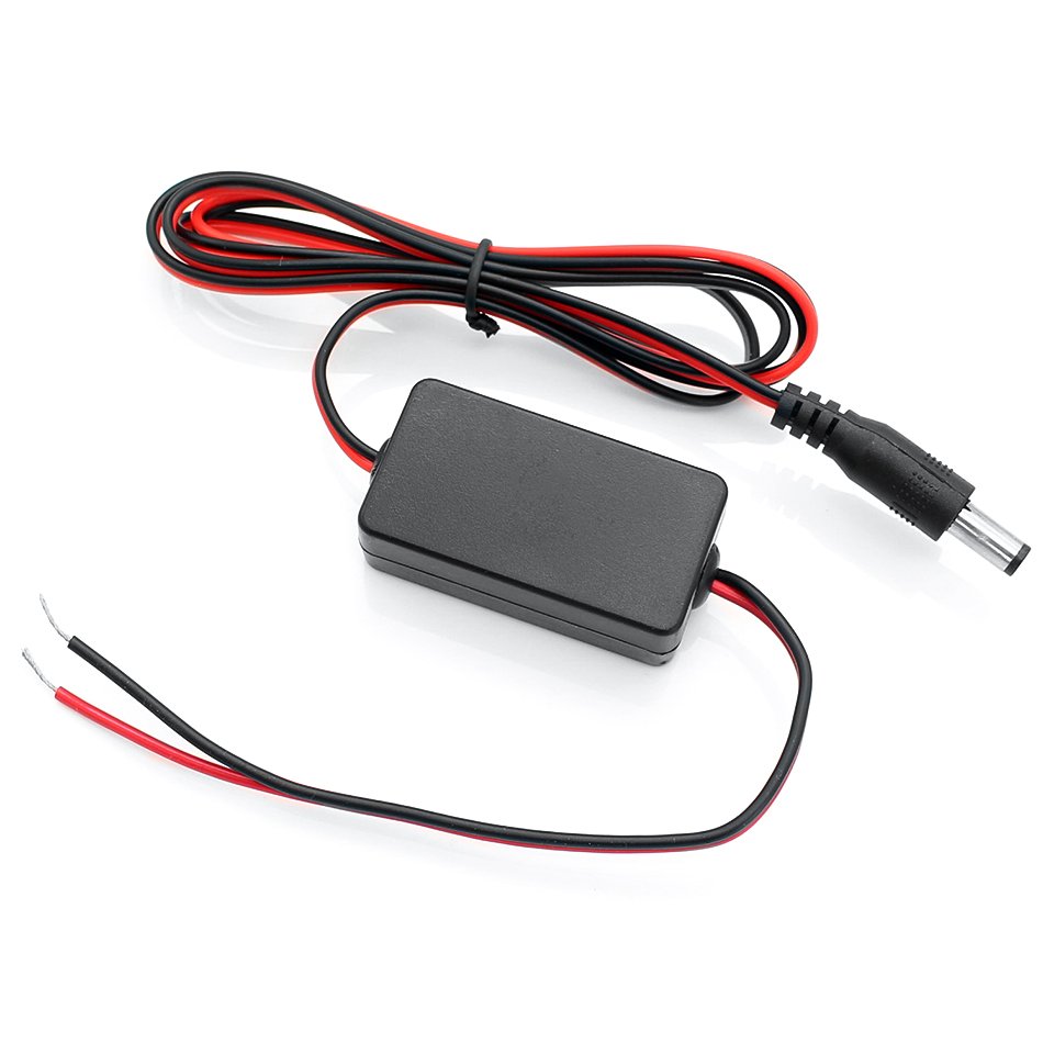 GreenYi Car Rear View Rectifier, 12V DC Power Relay Capacitor Filter Connector for Backup Auto Car Camera Filter