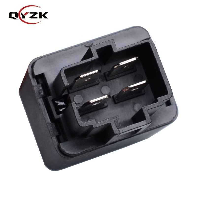 QYZK Dc 12volt With Insulation Brackets Rele 30a 14VDC 4in SPST NO Automotive Car Auto Relay for Auto air Condition