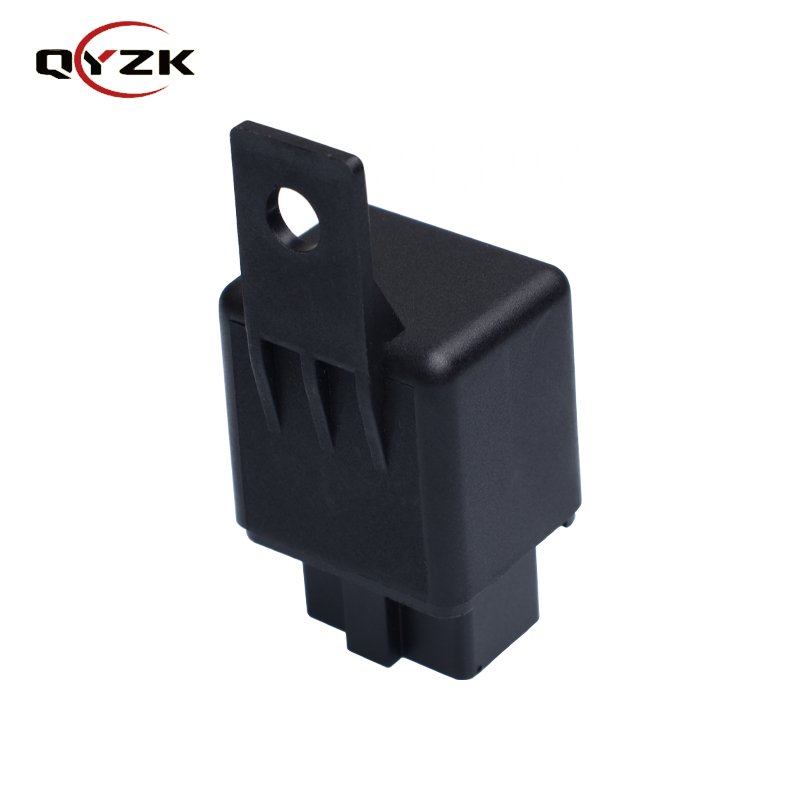 QYZK Dc 12volt With Insulation Brackets Rele 30a 14VDC 4in SPST NO Automotive Car Auto Relay for Auto air Condition