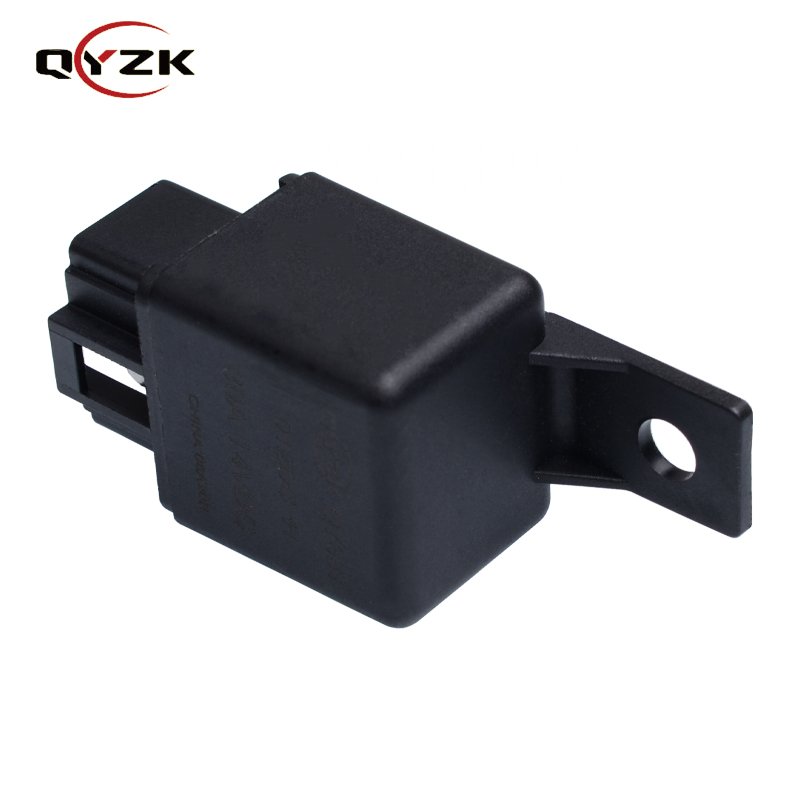 QYZK Dc 12volt With Insulation Brackets Rele 30a 14VDC 4in SPST NO Automotive Car Auto Relay for Auto air Condition