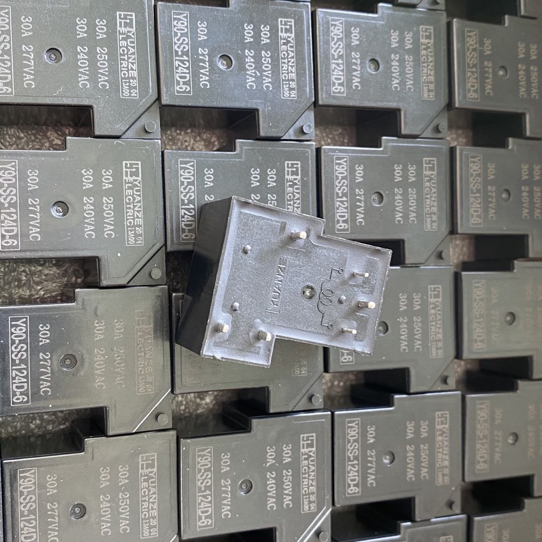 In Stock Jqx 15f T90 Pcb 6 Legs Pin Relais Rele 24v 24 Volt Dc 30 Amp 250vac 24vdc Sanyou 30A Relay