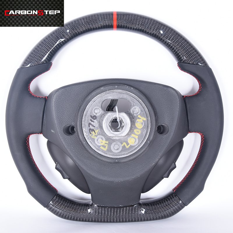 Carbon fiber car steering wheel for Aston Martin