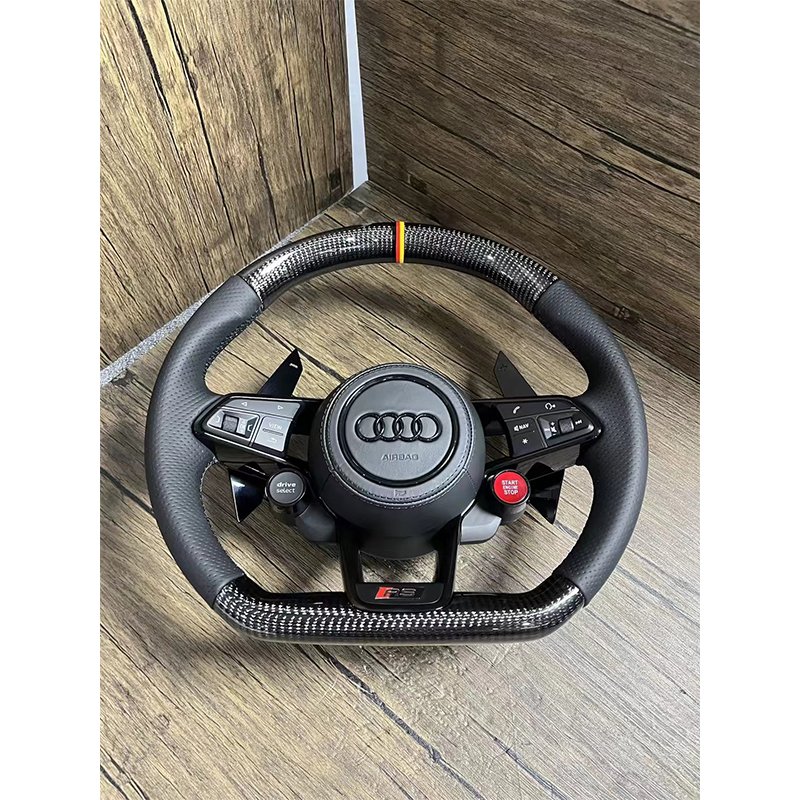 Auto Parts Audi R8 Steering Wheel for Audi A4 A3 A5 A6 S3 S4 S5 RS3 RS4 RS5