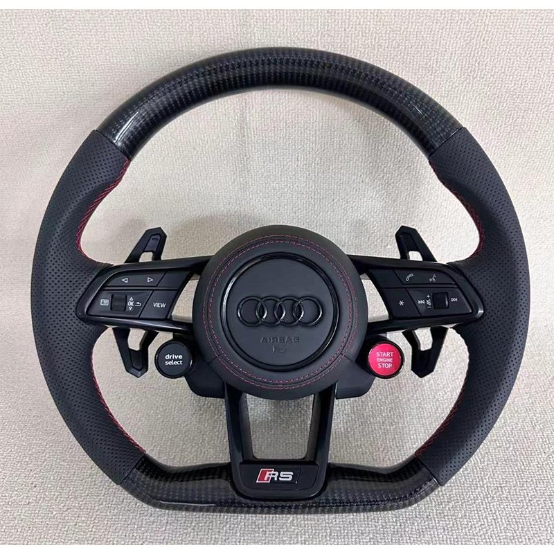 Auto Parts Audi R8 Steering Wheel for Audi A4 A3 A5 A6 S3 S4 S5 RS3 RS4 RS5