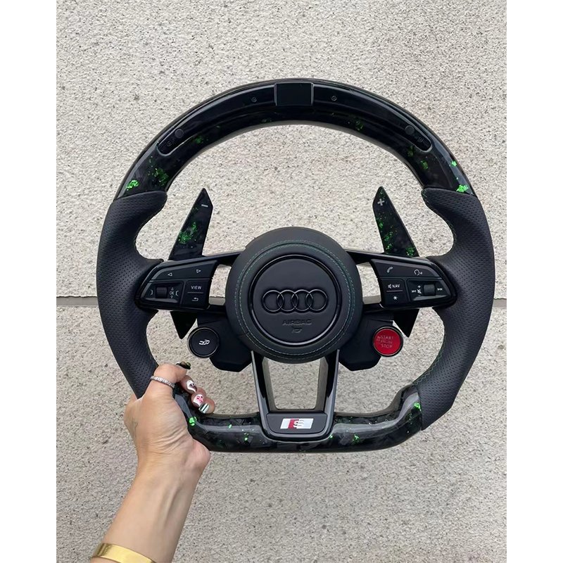 Auto Parts Audi R8 Steering Wheel for Audi A4 A3 A5 A6 S3 S4 S5 RS3 RS4 RS5