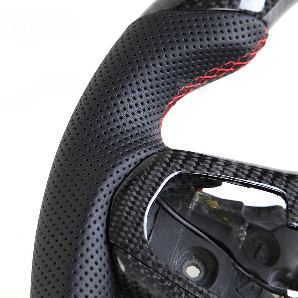 LED Shift Light Carbon Fiber Steering Wheels Fit For B M W E90 E92 M3 E82 E90 E87 M3 M2 Custom Steering Wheels