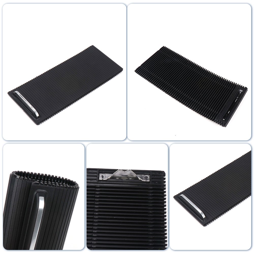 Top Quality Cup Holder Cover Trim Sliding Roller Blind Shutter for Volkswagen Magotan B8L 2016-2023, Volkswagen CC 2019-2023