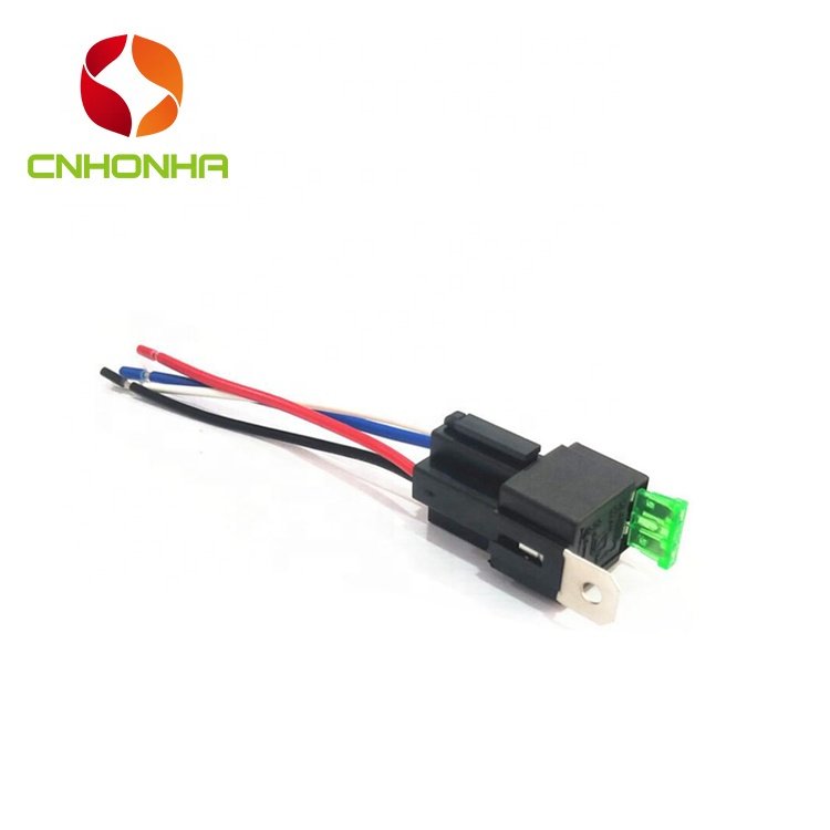 Auto Relay Automotive Relays 30amp 12v Relay 5 Pin with Fuse