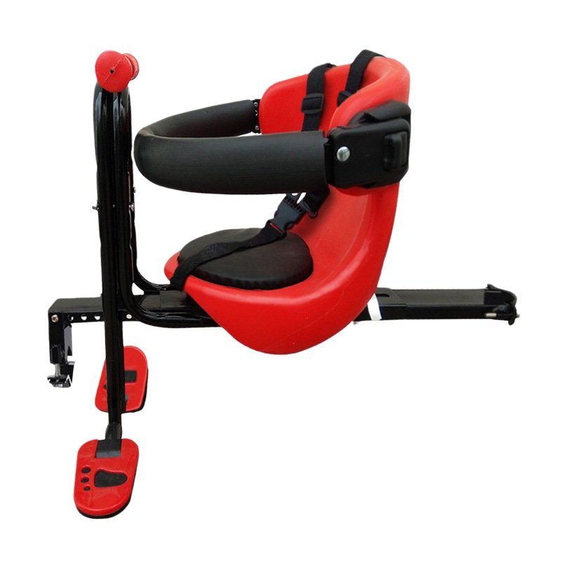 Comfortable Good Quality Children's Mountain Bike Seat Safety Belt Armrest 8months-4 Years Children's Front Bicycle Seat