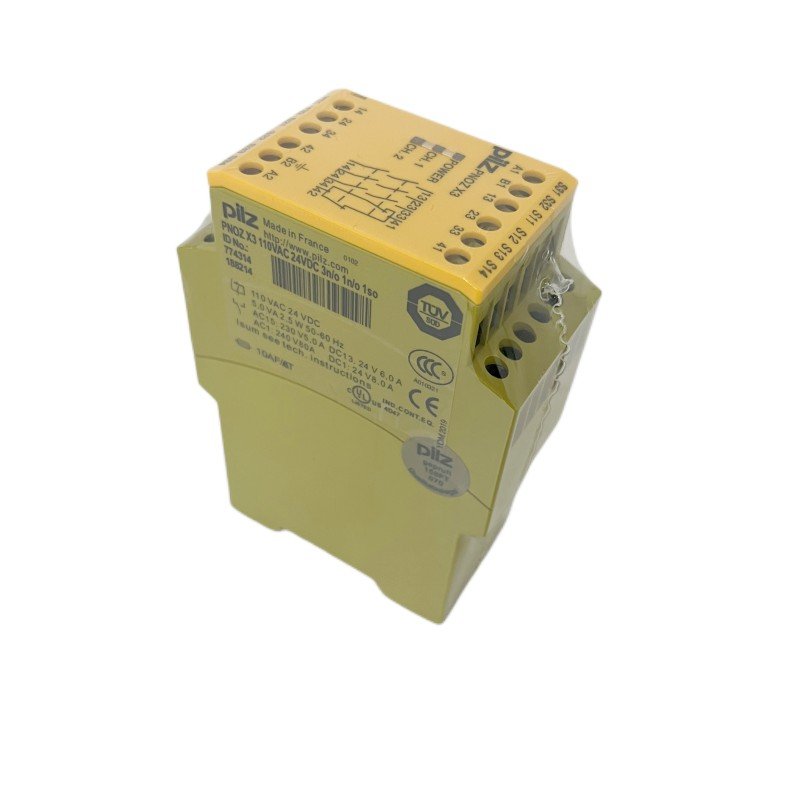 Original New Pilz 774314 Safety Relay PNOZ X3 110VAC 24VDC 3n/o Module in Stock