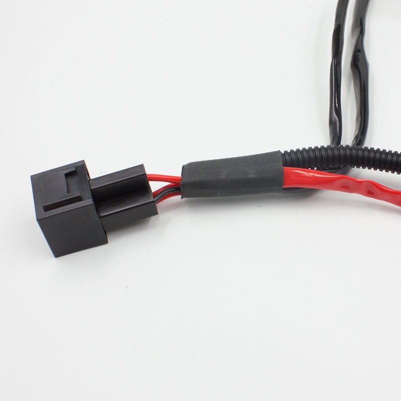 FSYLX 12V Car HID Xenon Light Relay Harness Strengthen Cables H1 H3 H7 H8 H9 H11 9005 9006 Auto HID Headlight Relay Harness