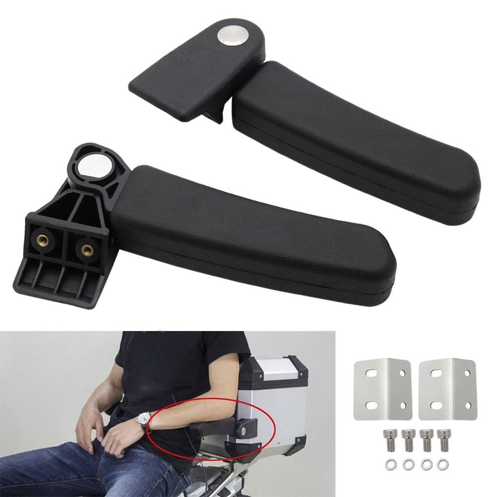 Motorcycle Accessories Rear Box Passenger Armrests Tail Box Back Topcase Set Pad for Yamaha for BMW R1200GS LC F800GS